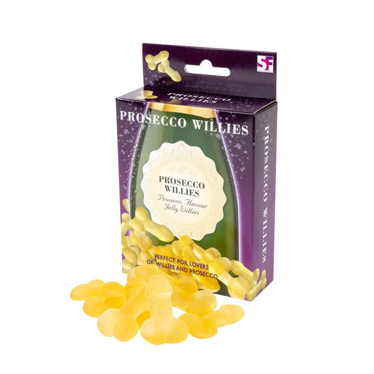 Prosecco Flavour Jelly Willies - APLTD