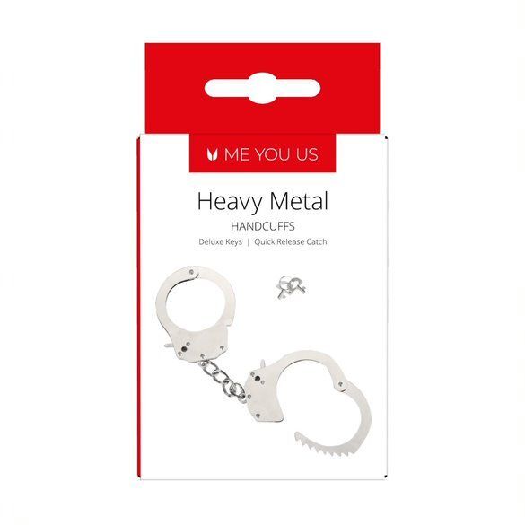 Me You Us Heavy Metal Handcuffs - APLTD
