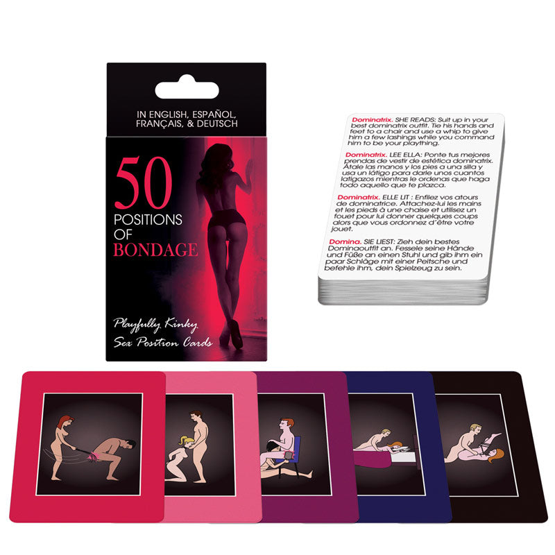 50 Positions Of Bondage Sex Position Cards - APLTD