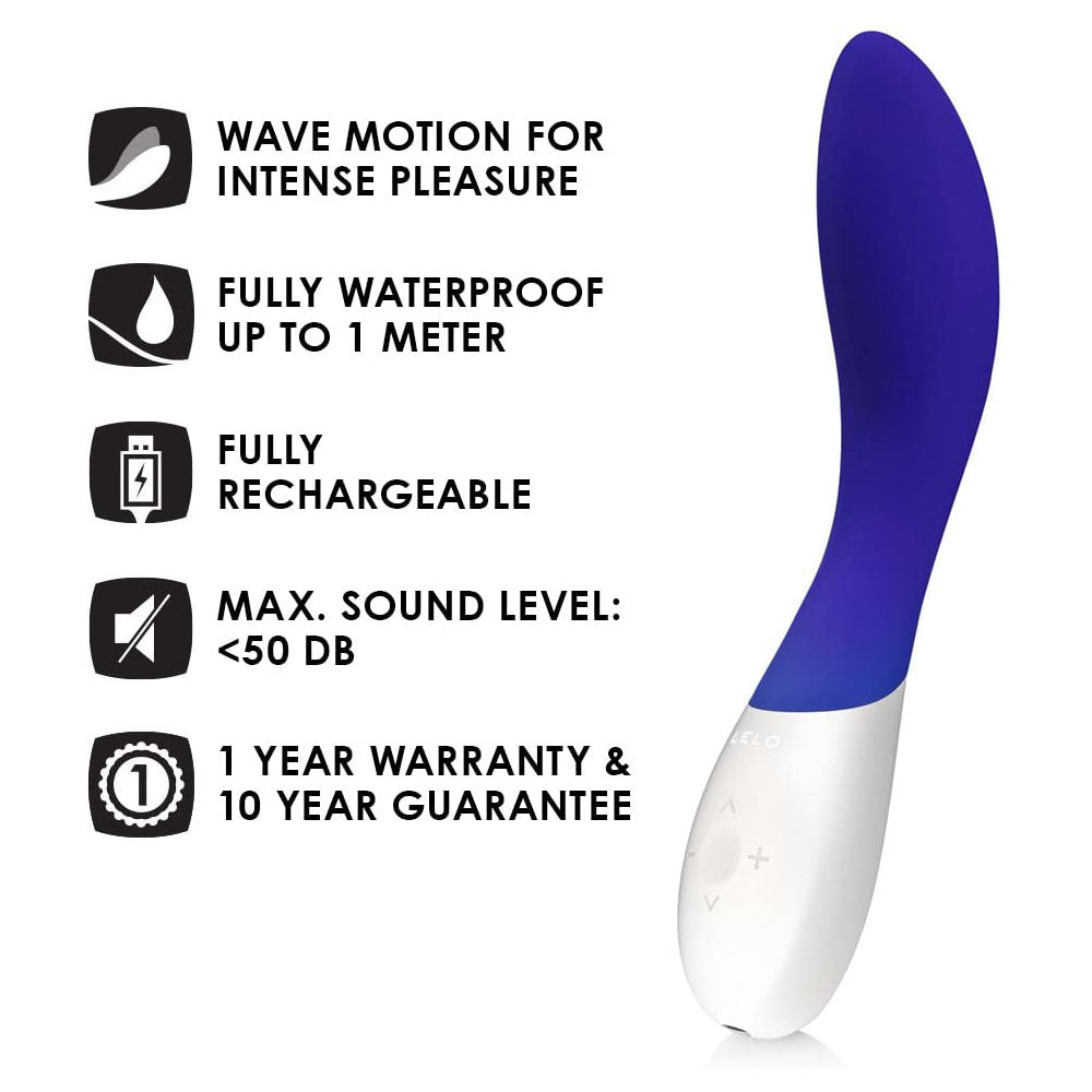 Lelo Mona Wave Midnight Blue Vibrator - APLTD