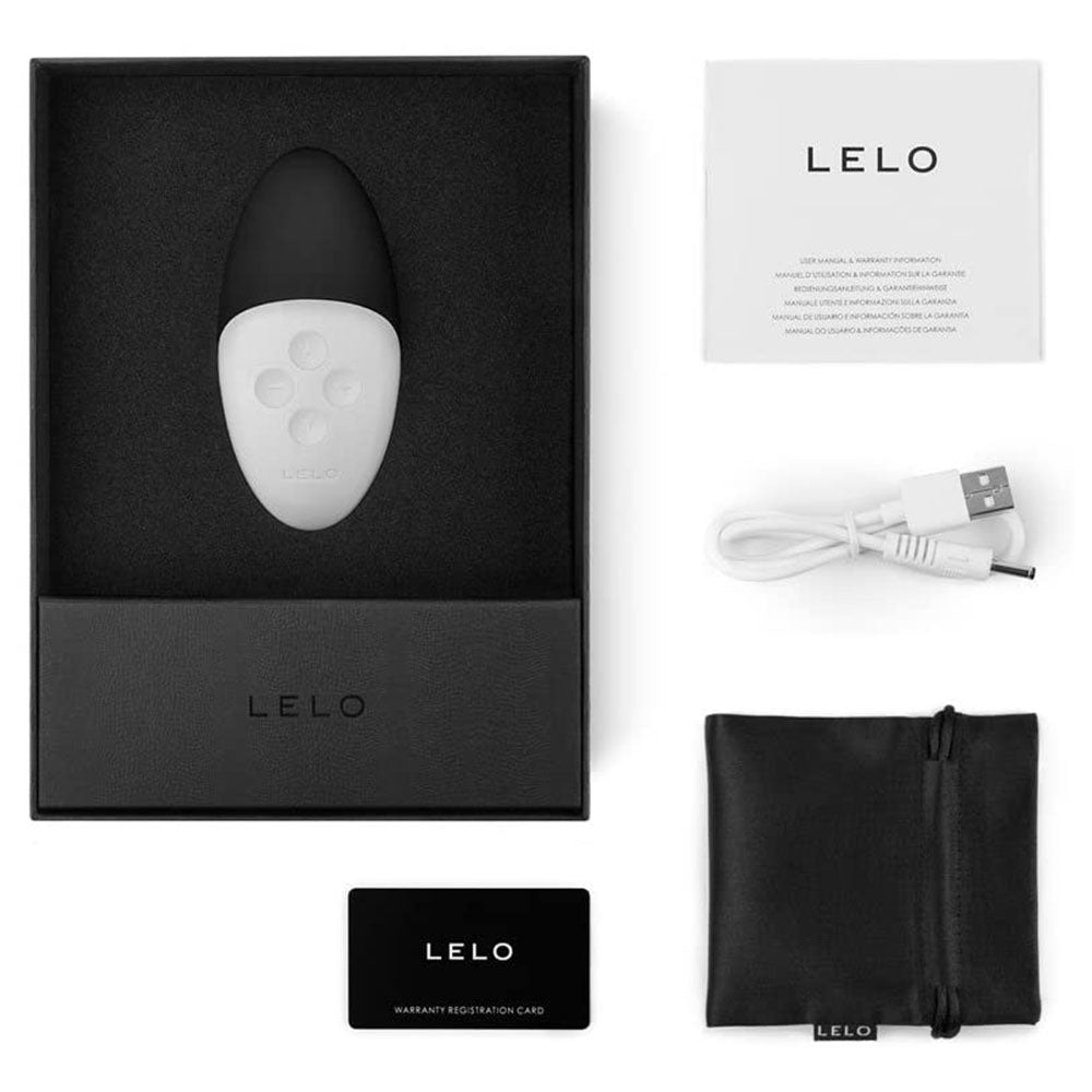 Lelo SIRI Version 2 Black Luxury Rechargeable Massager - APLTD