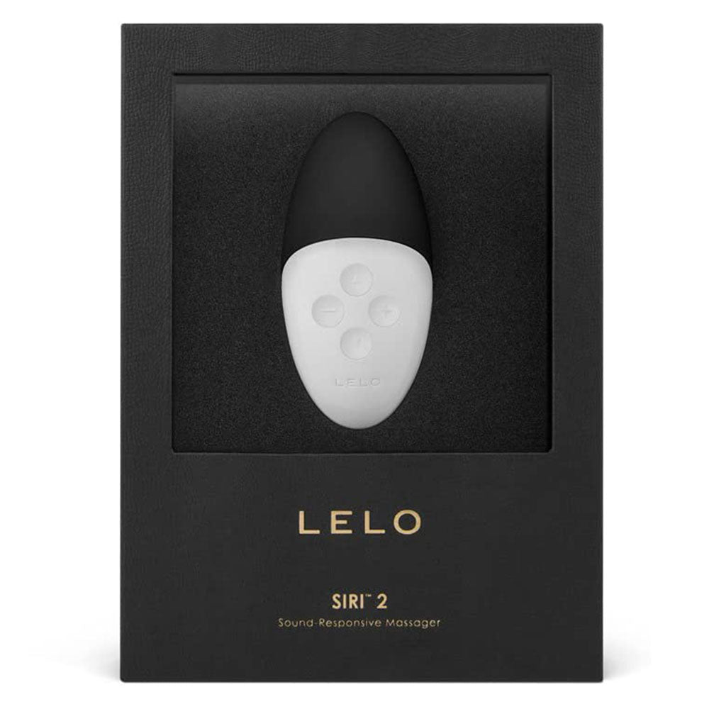 Lelo SIRI Version 2 Black Luxury Rechargeable Massager - APLTD