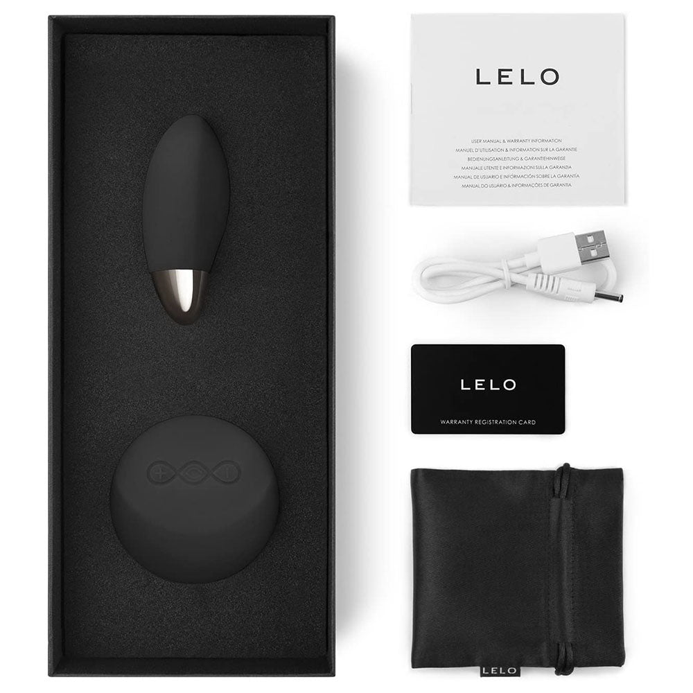 Lelo Lyla 2 Obsidian Black Vibrating Bullet - APLTD