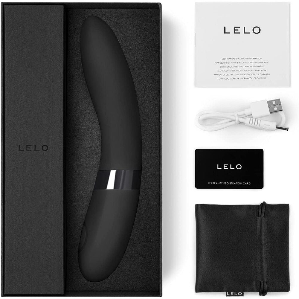 Lelo Elise 2 Dual Powered G Spot Vibrator Black - Adults Play