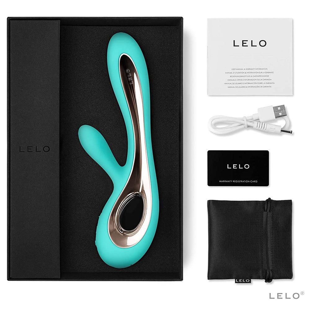 Lelo Soraya 2 Dual Rabbit Vibrator Aqua - APLTD