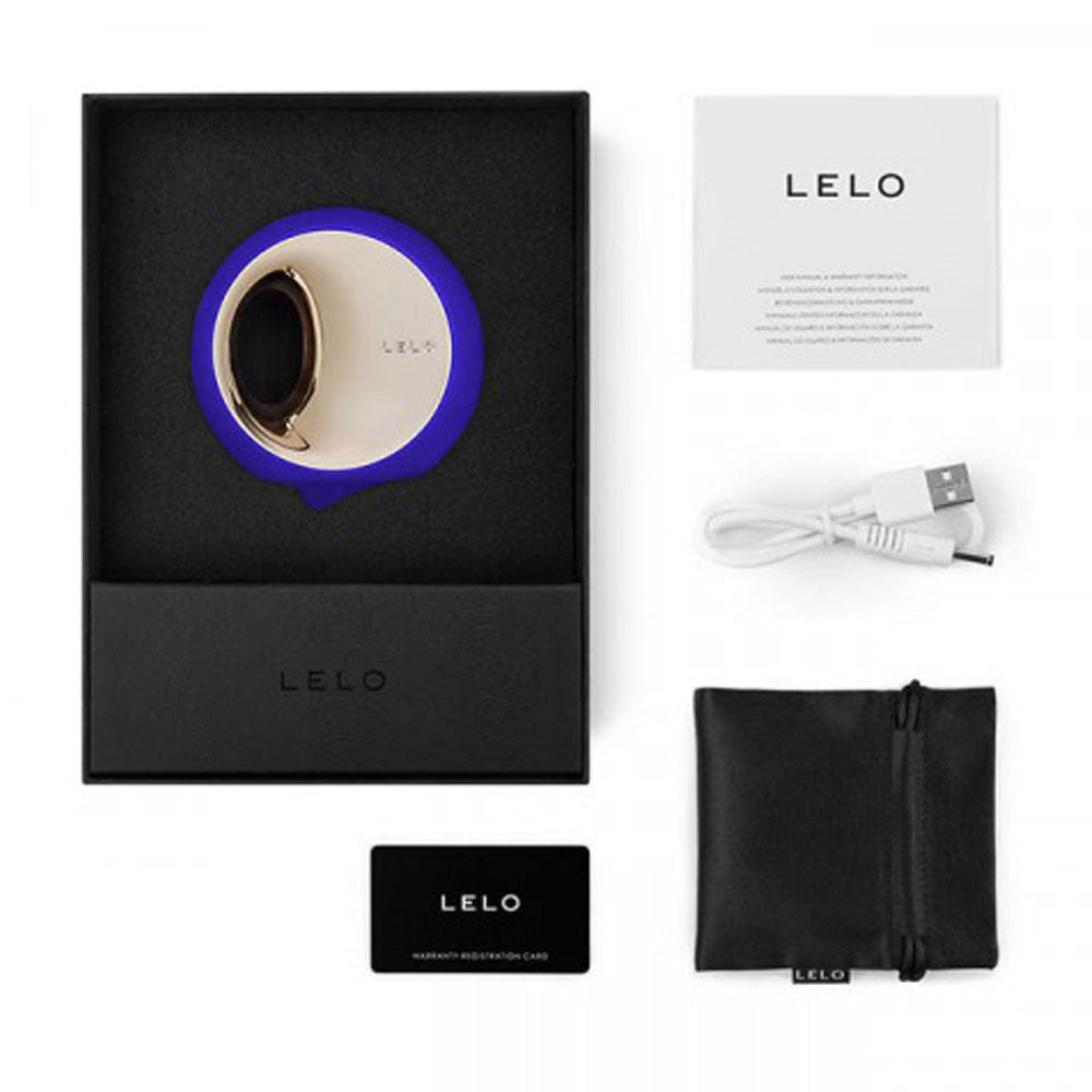 Lelo Ora 3 Deep Midnight Blue Oral Sex Stimulator - APLTD