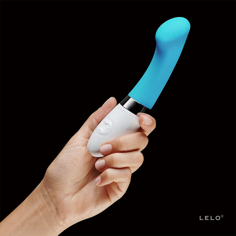 Lelo Gigi 2 Turquoise Blue G Spot Vibrator - APLTD