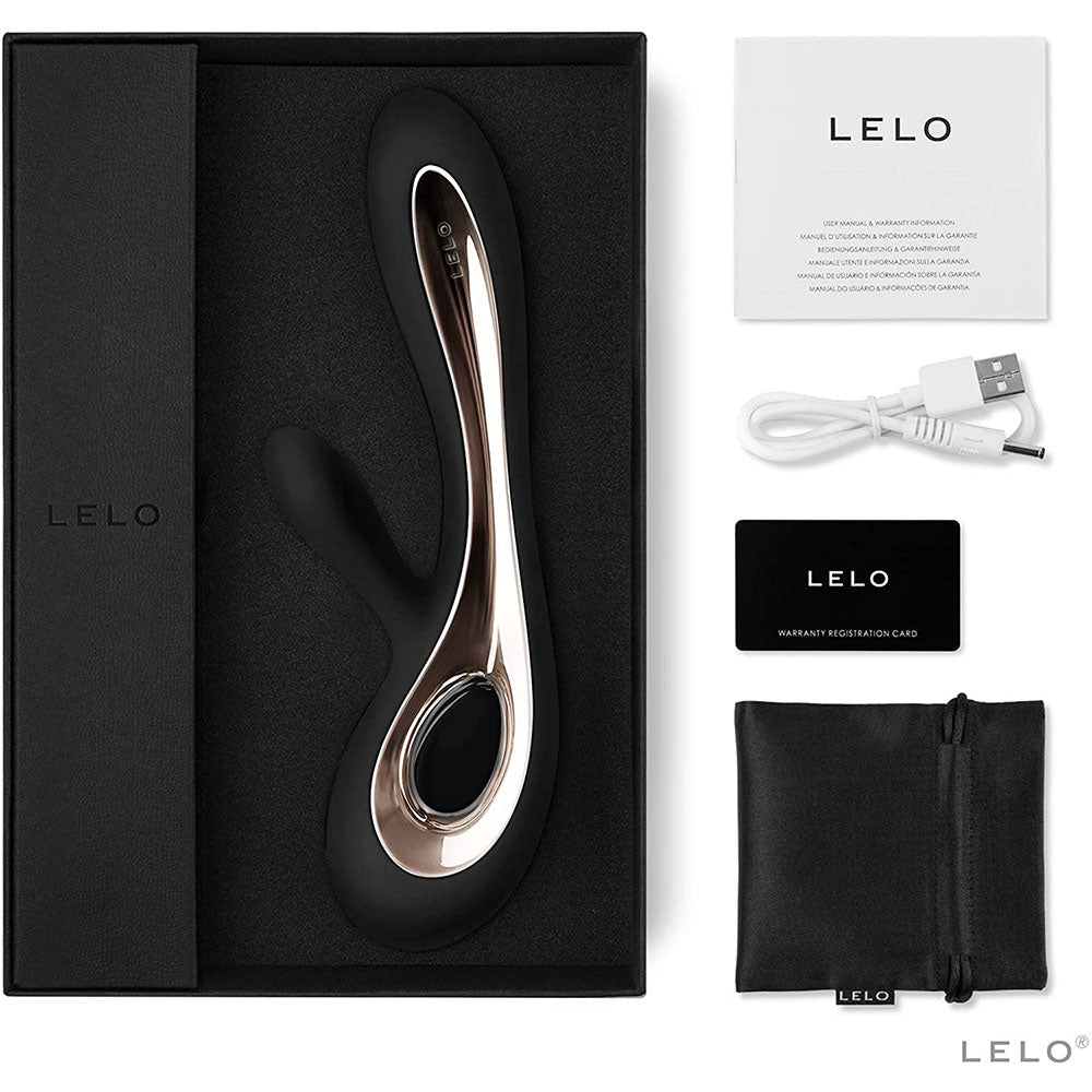 Lelo Soraya 2 Dual Rabbit Vibrator Black - APLTD