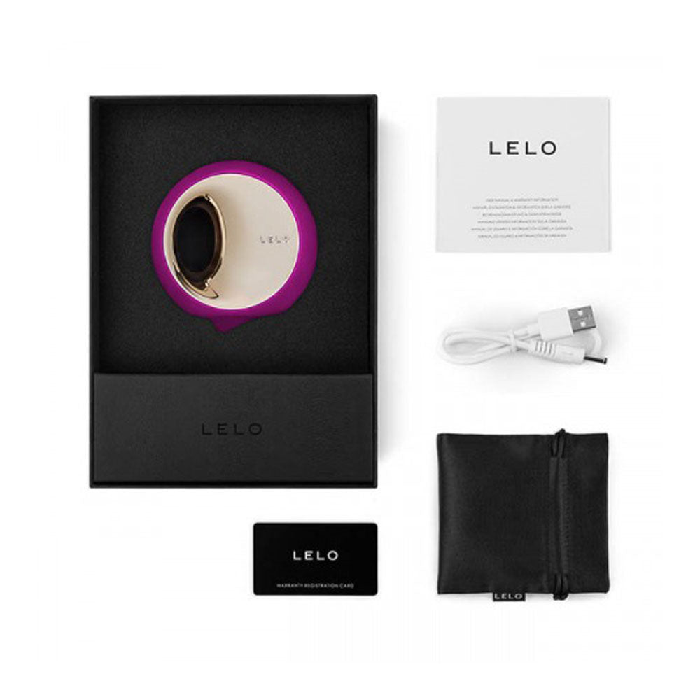 Lelo Ora 3 Deep Rose Oral Sex Stimulator - APLTD