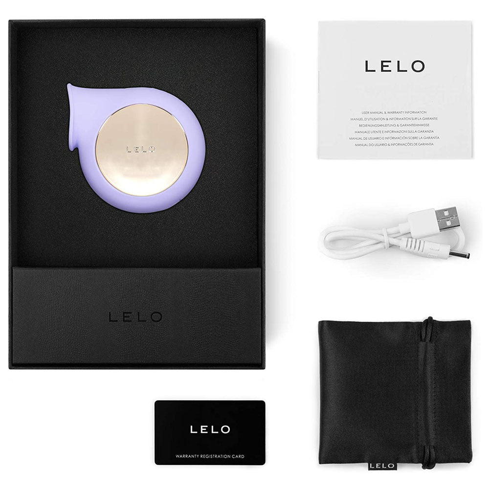 Lelo Sila Lilac Sonic Wave Clitoral Massager - APLTD