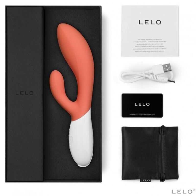 Lelo Ina 3 Dual Action Massager Coral - Adults Play