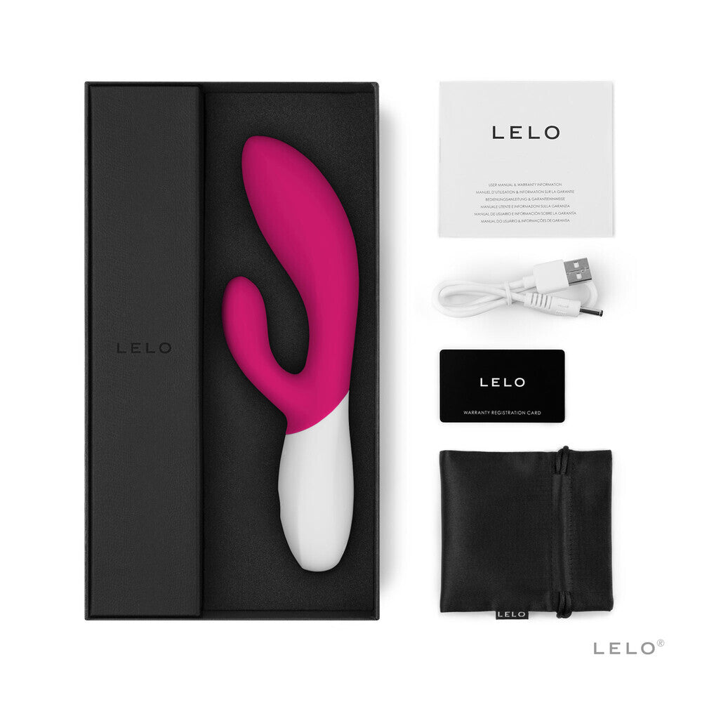 Lelo Ina Wave 2 Luxury Rechargeable Vibe Cerise - APLTD