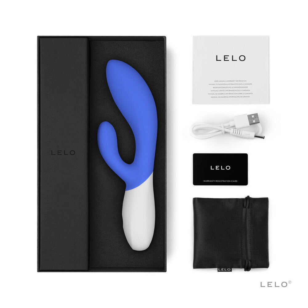 Lelo Ina Wave 2 Luxury Rechargeable Vibe Blue - APLTD