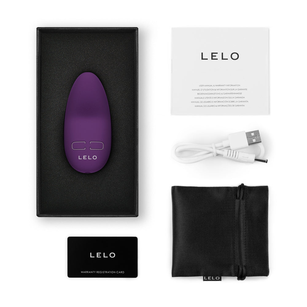 Lelo Lily 3 Prune Foncée Petit Massager Personnel