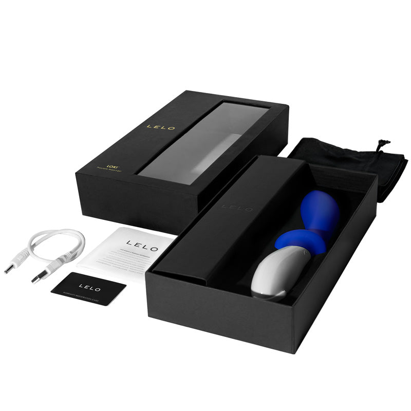 Lelo Loki Luxury Prostate Massager Blue - APLTD