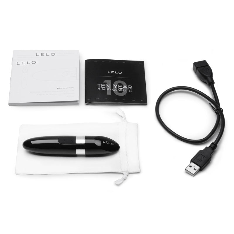 Lelo Mia Version 2 Black USB Luxury Rechargeable Vibrator - APLTD