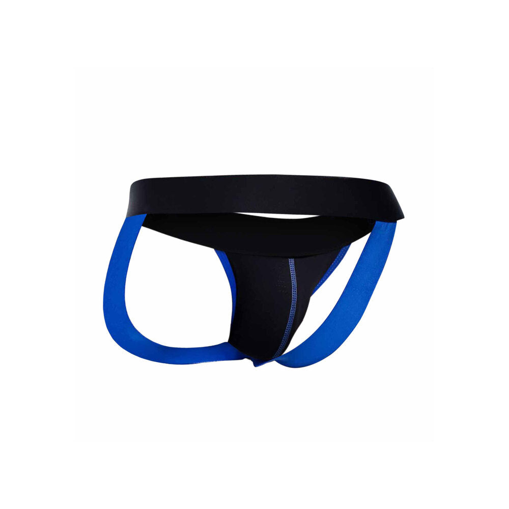 Male Basics Neon Jock Blue - APLTD