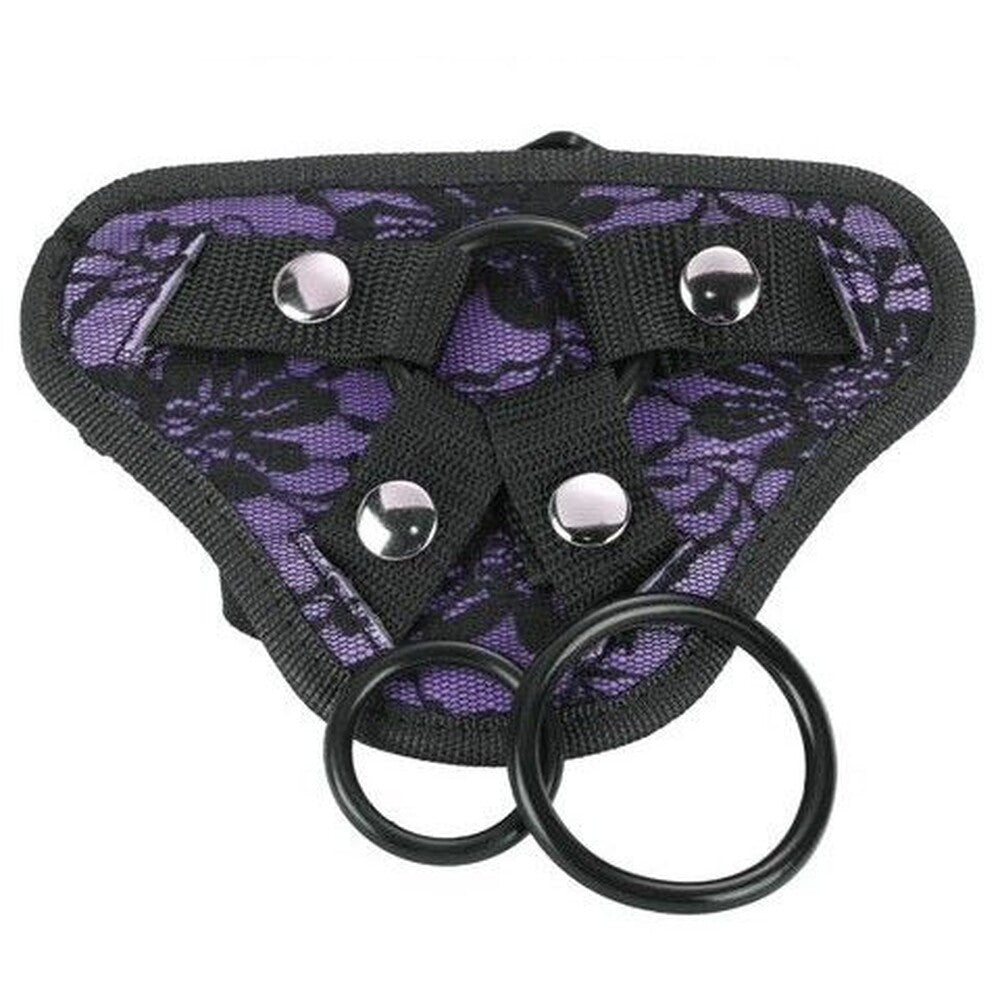 Me You Us Lace Harness With Bullet Pocket - APLTD
