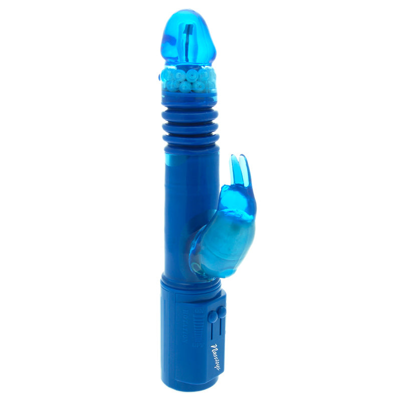 Deep Stroker Rabbit Vibrator Blue - APLTD