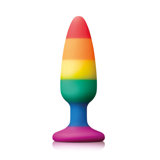 Pride Pleasure Plug Rainbow Medium - APLTD