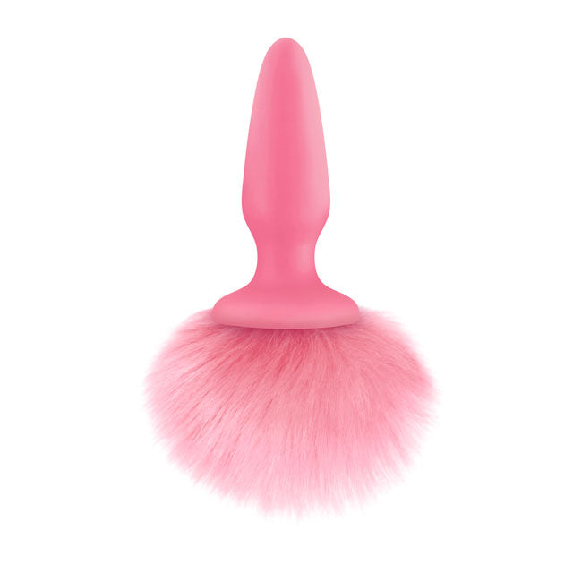 Pink Bunny Tail Butt Plug - APLTD