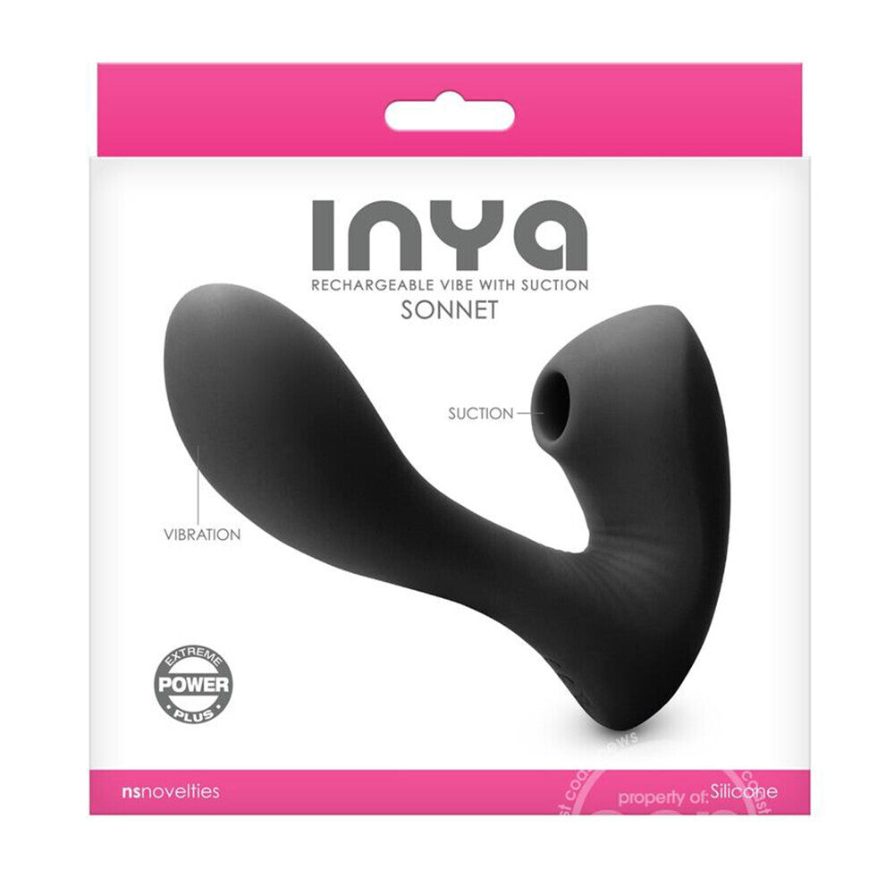 Inya Sonnet Rechargeable Vibrator With Clitoral Stimulation - APLTD