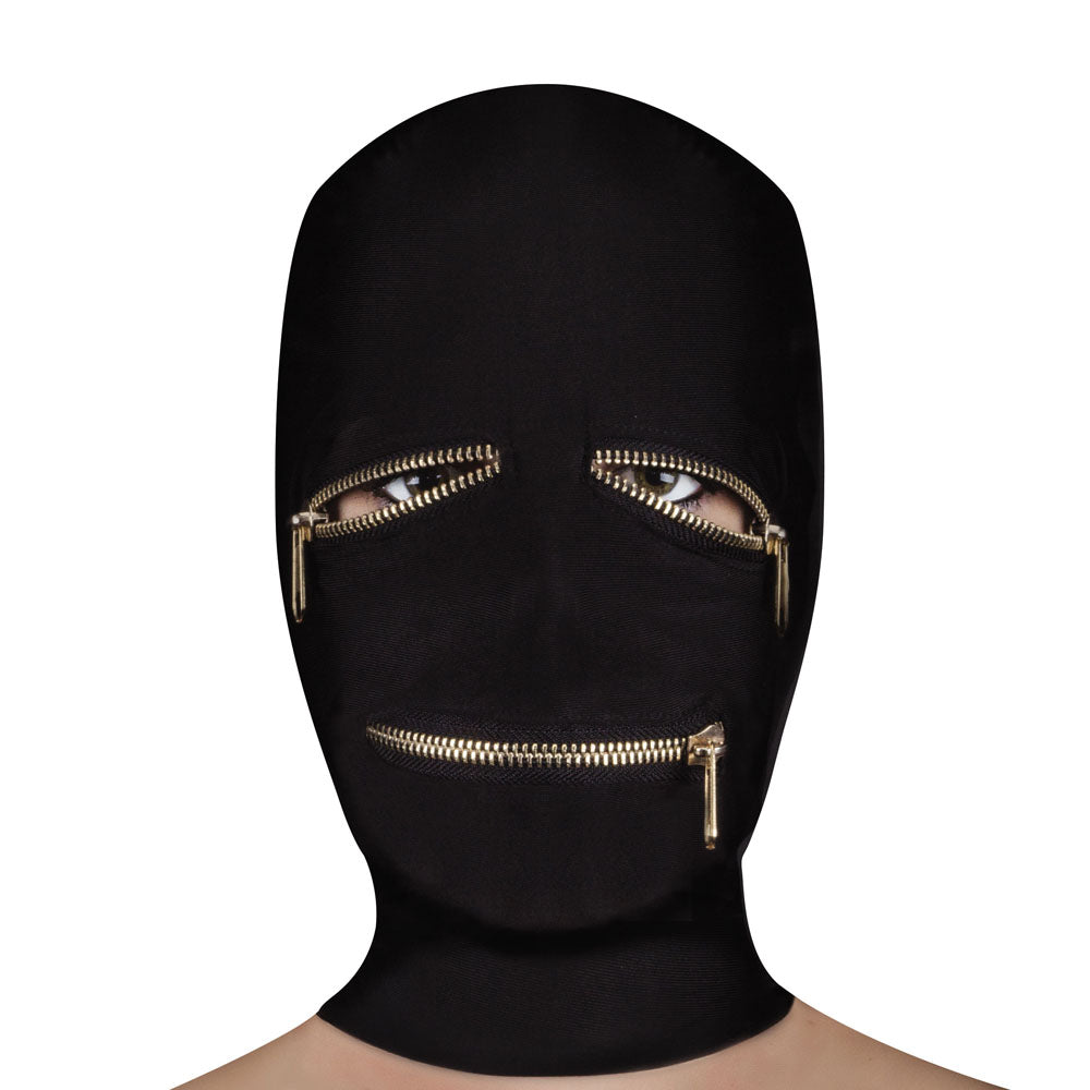 Ouch Extreme Zipper Mask With Eye And Mouth Zipper - APLTD