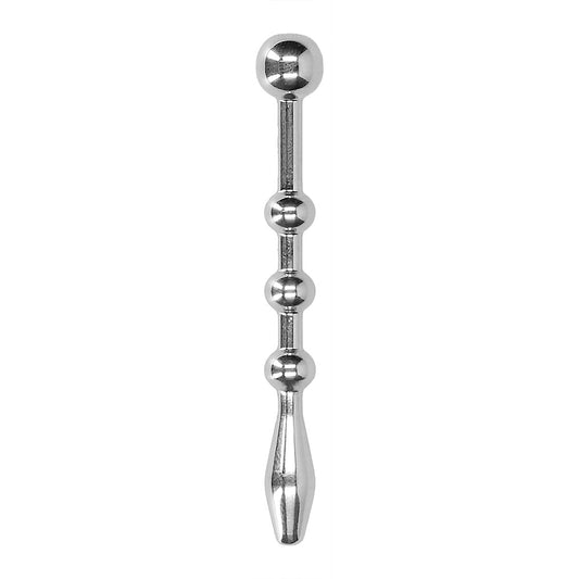 Ouch Urethral Sounding Stainless Steel Plug With Balls - APLTD