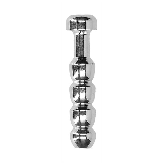Ouch Urethral Sounding Stainless Steel Ridged Plug - APLTD