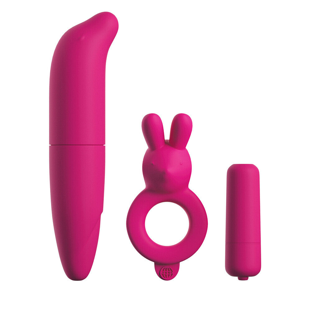Classix Couples Vibrating Starter Kit Pink - APLTD