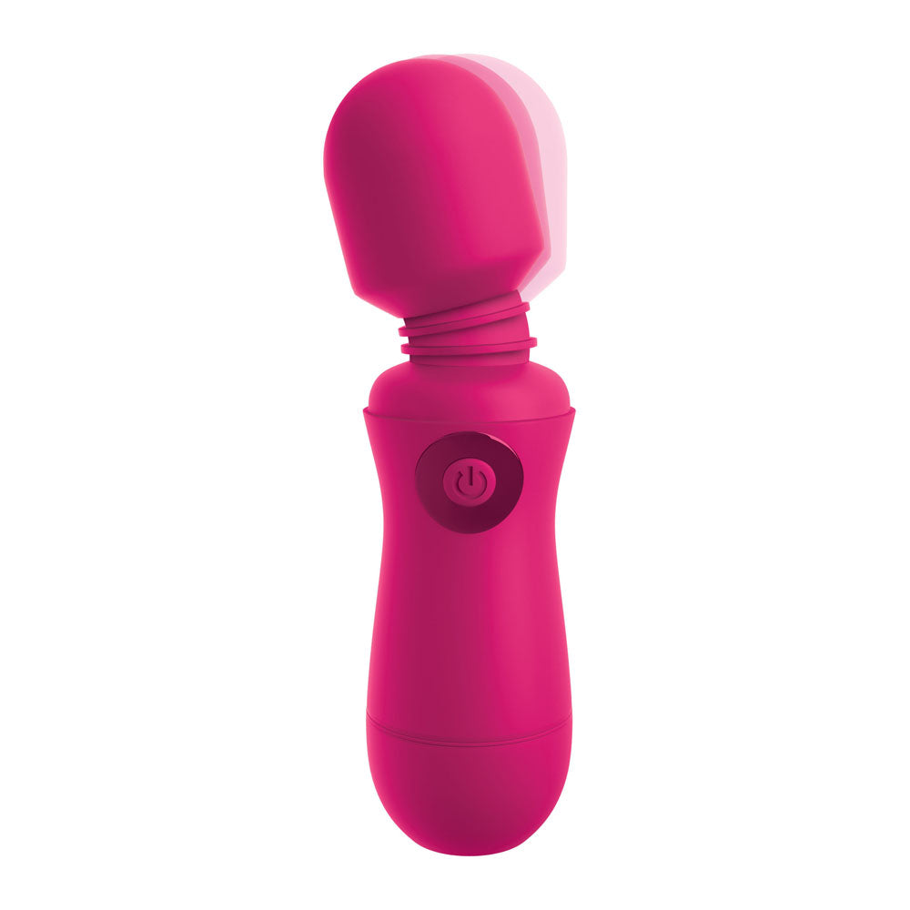 OMG Silicone Rechargeable Wand Pink - APLTD