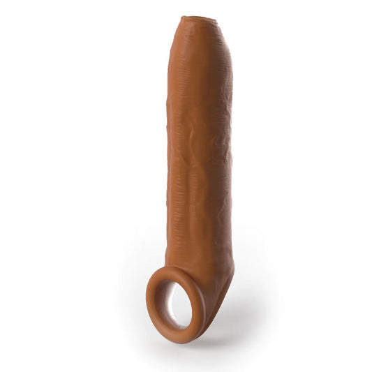 XTensions Elite 7 Inch Uncut Penis Enhancer With Strap - Adults Play