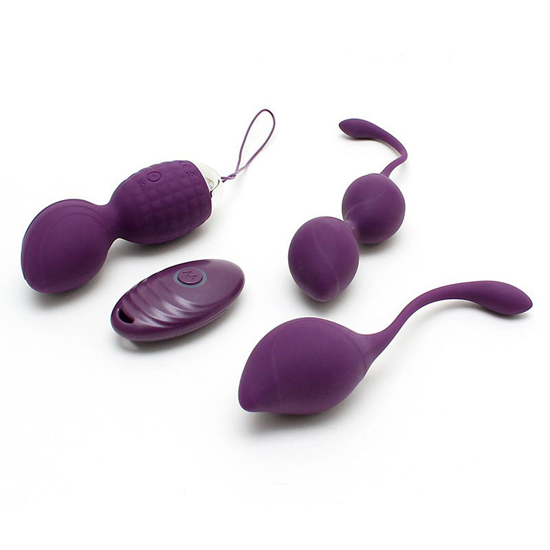 Rimini Vibrating Kegel Ball Set With Remote Control - APLTD