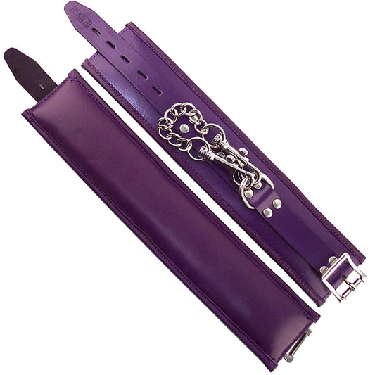 Rouge Garments Wrist Cuffs Padded Purple - APLTD