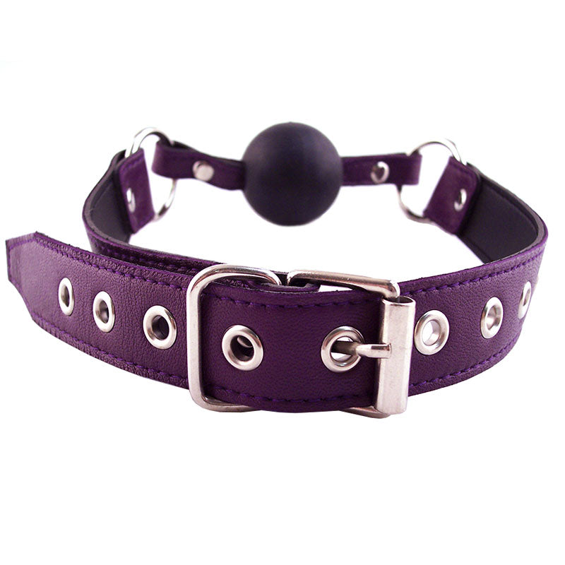 Rouge Garments Ball Gag Purple - APLTD