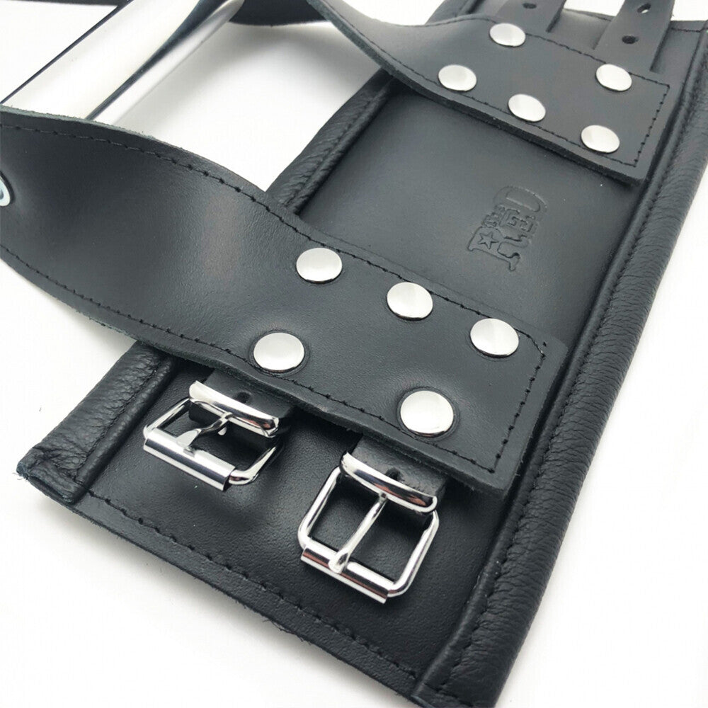 Deluxe Leather Suspension Handcuffs - APLTD
