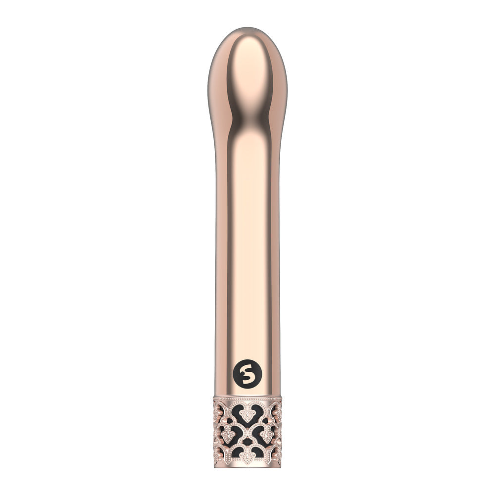 Royal Gems Jewel Rechargeable G Spot Bullet Rose Gold - APLTD