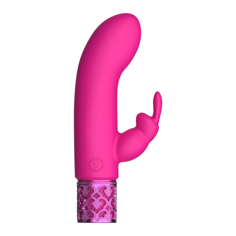 Royal Gems Dazzling Rechargeable Rabbit Bullet Pink - APLTD