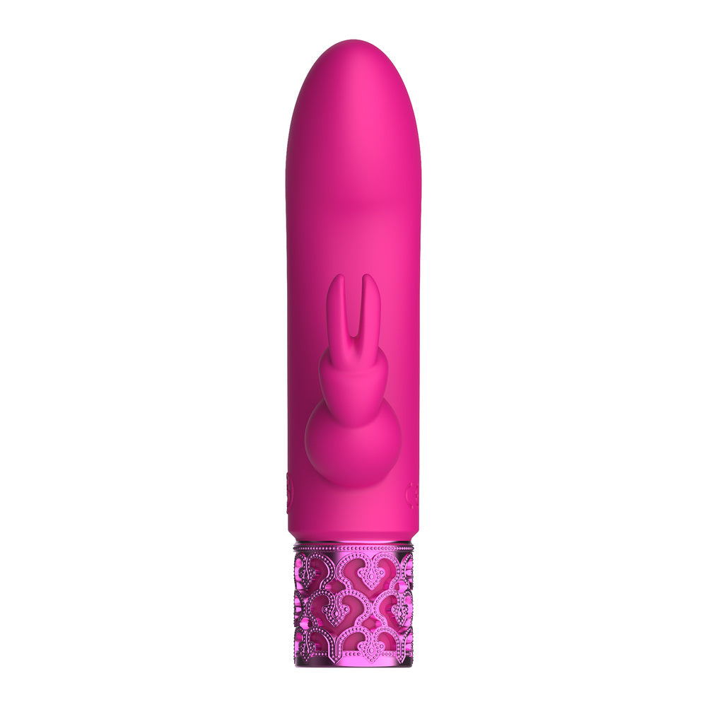 Royal Gems Dazzling Rechargeable Rabbit Bullet Pink - APLTD