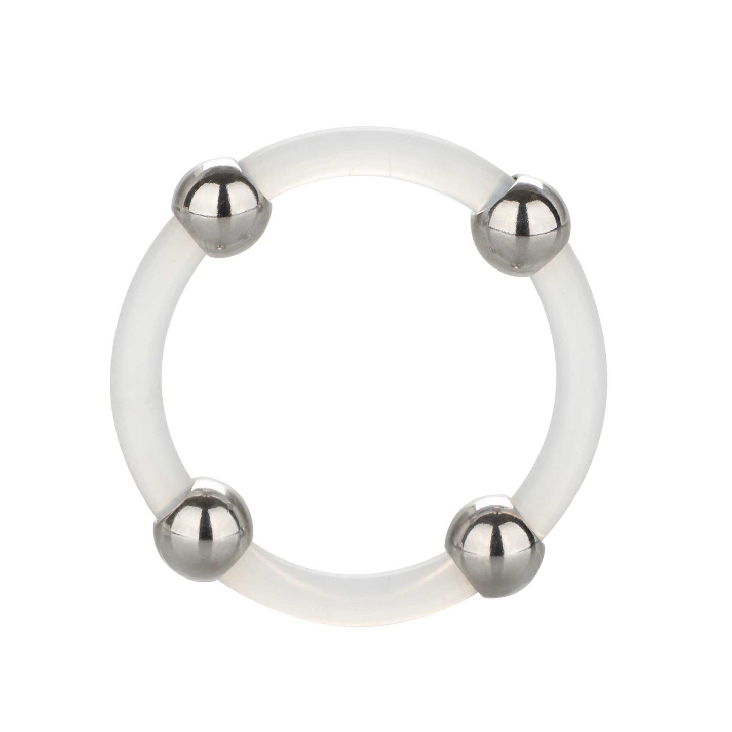 Steel Beaded Silicone Ring XL - APLTD