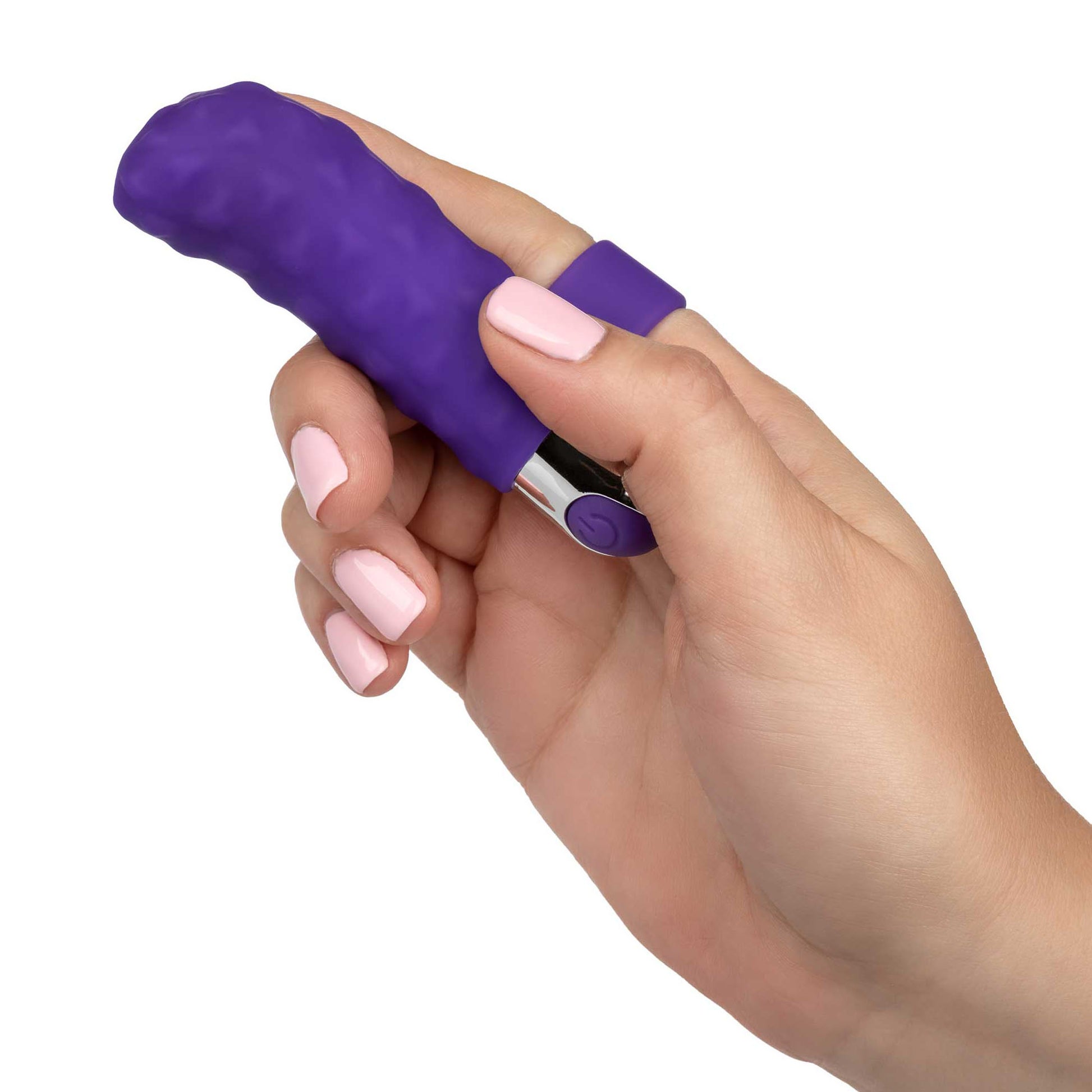 Intimate Play Purple Rechargeable Finger Teaser - APLTD