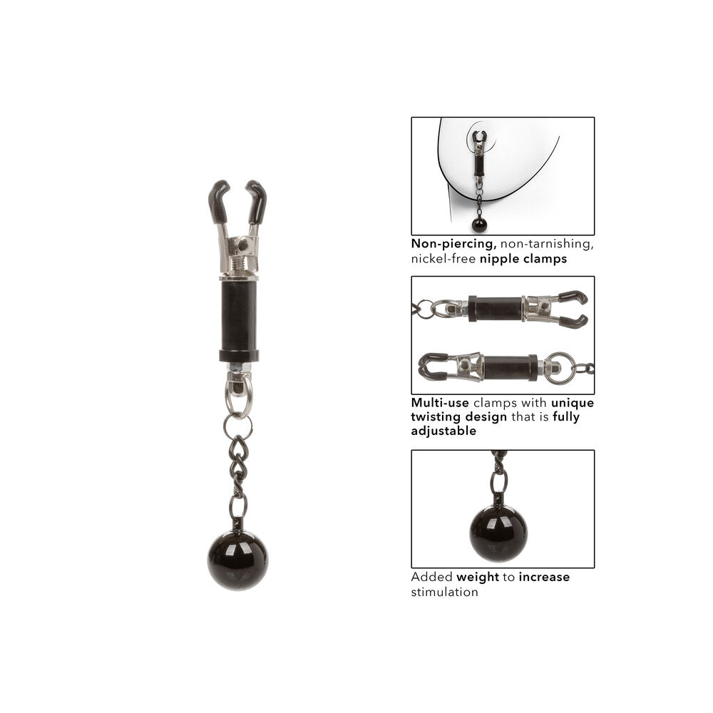 Nipple Grips Weighted Twist Nipple Clamps - APLTD