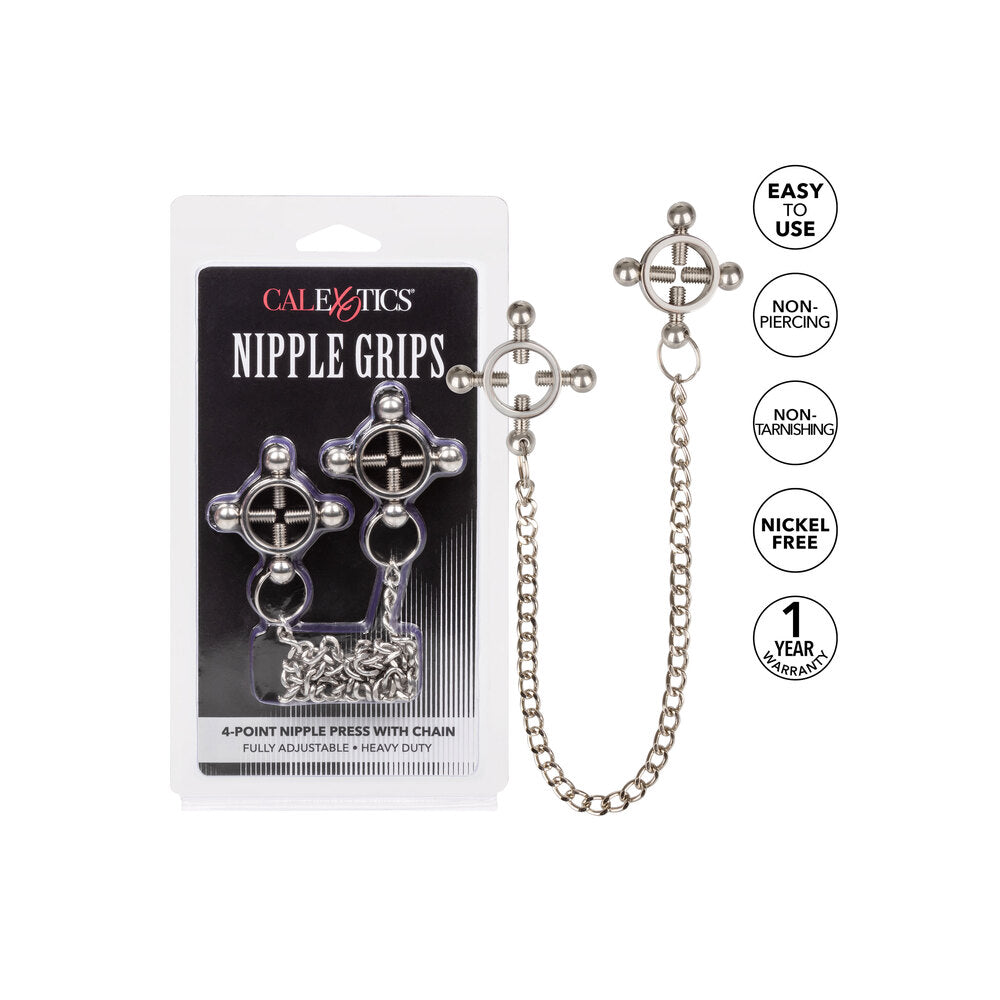 Nipple Grips 4 Point Nipple Press With Chain - APLTD