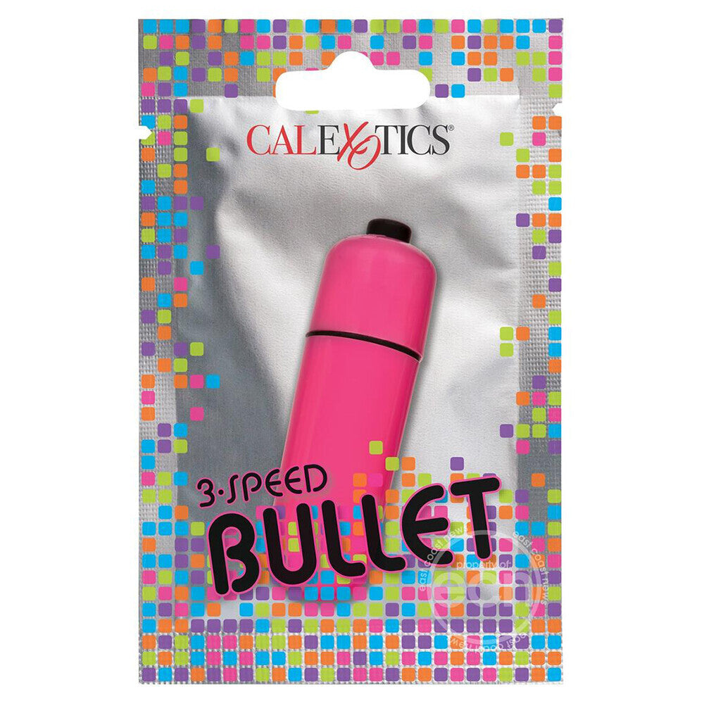Foil Pack 3Speed Bullet Vibrator Pink - APLTD