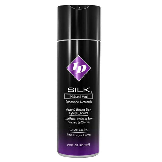 ID Silk Natural Feel Water Based Lubricant 2.2floz/65mls - APLTD