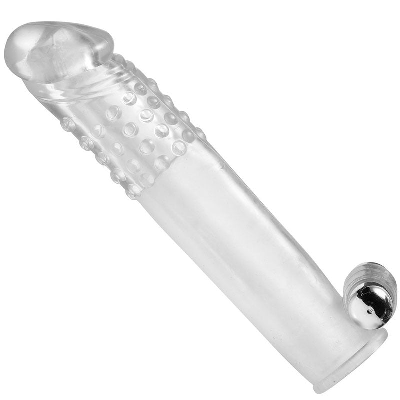 Size Matters Clear Vibrating Penis Sleeve - APLTD