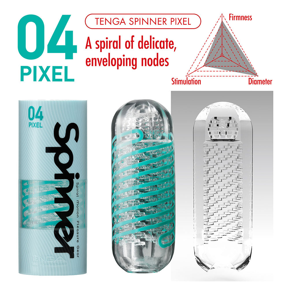 Tenga 04 Pixel Spinner Masturbator - APLTD