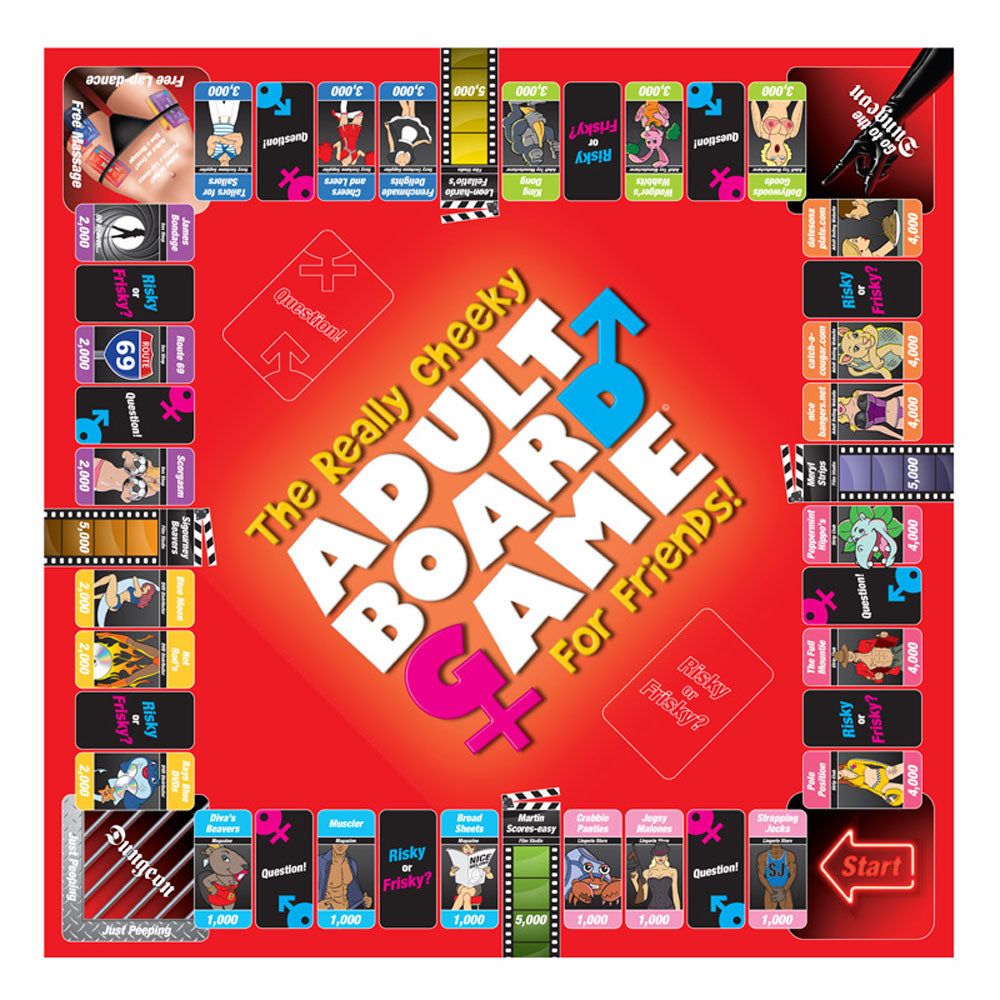 The Really Cheeky Adult Board Game For Friends - APLTD