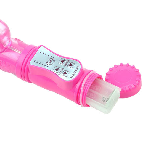 Pink Rabbit Vibrator With Thrusting Motion - APLTD