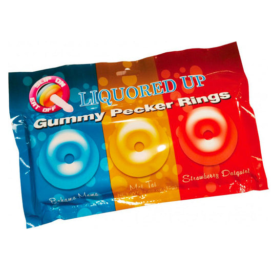 Liquored Up Gummy Pecker Cock Rings - APLTD